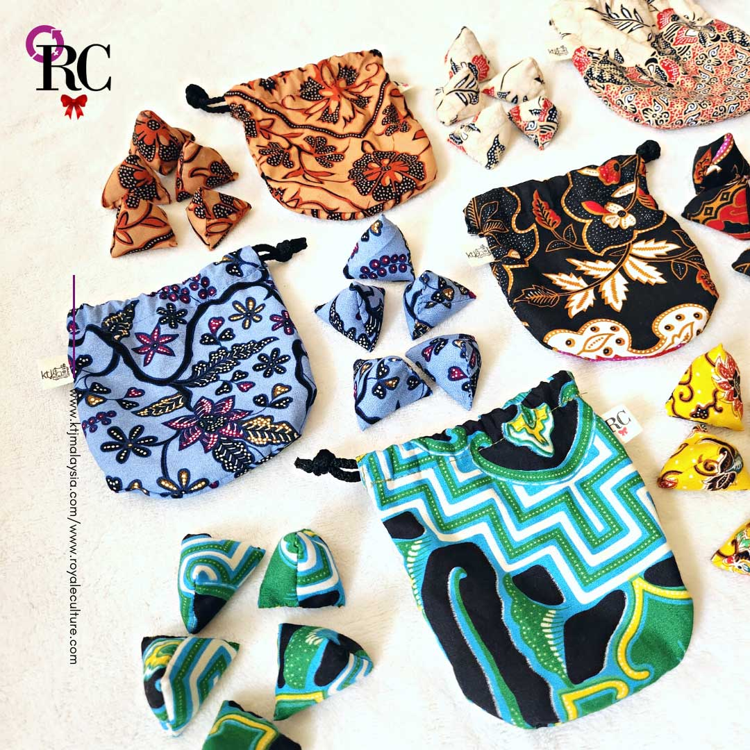 Handsewn Batik Batu Seremban Set