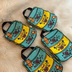Heritage Series: Tiffin Zipper Pouch - Single piece