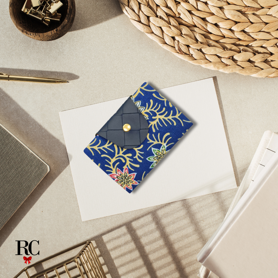 Gold Buckle Batik Name Card Holders - Image 6