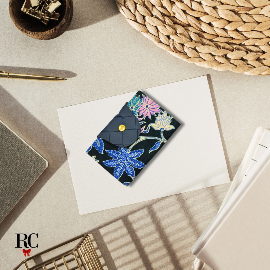 Gold Buckle Batik Name Card Holders - Image 3