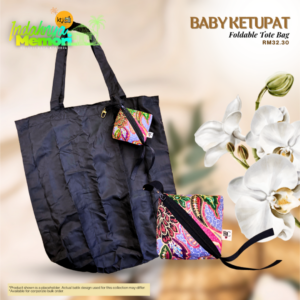 INDAHNYA MEMORI | Baby Ketupat Foldable Tote Bag