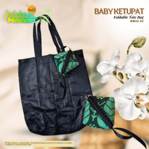 Eid-Citing Aidilfitri - Baby Ketupat Foldable Tote Bag