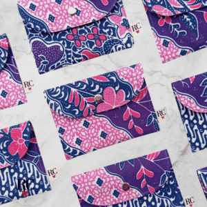Batik Mini Name Card Holder - C