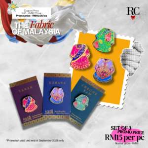Pesona Tiga Busana Enamel Pin