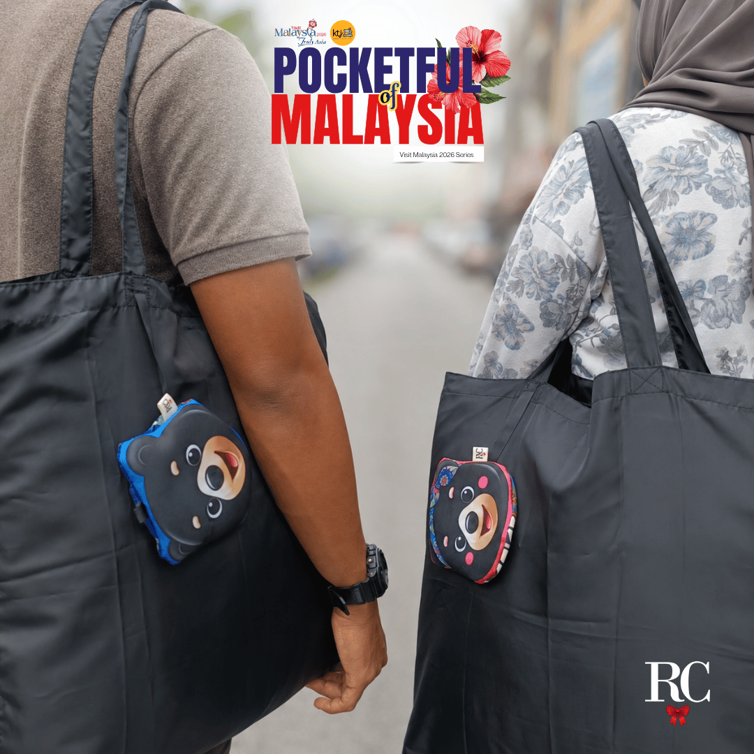 VM2026 Series: Pocketful of Malaysia Collection | Wira & Manja Foldable Tote Bag