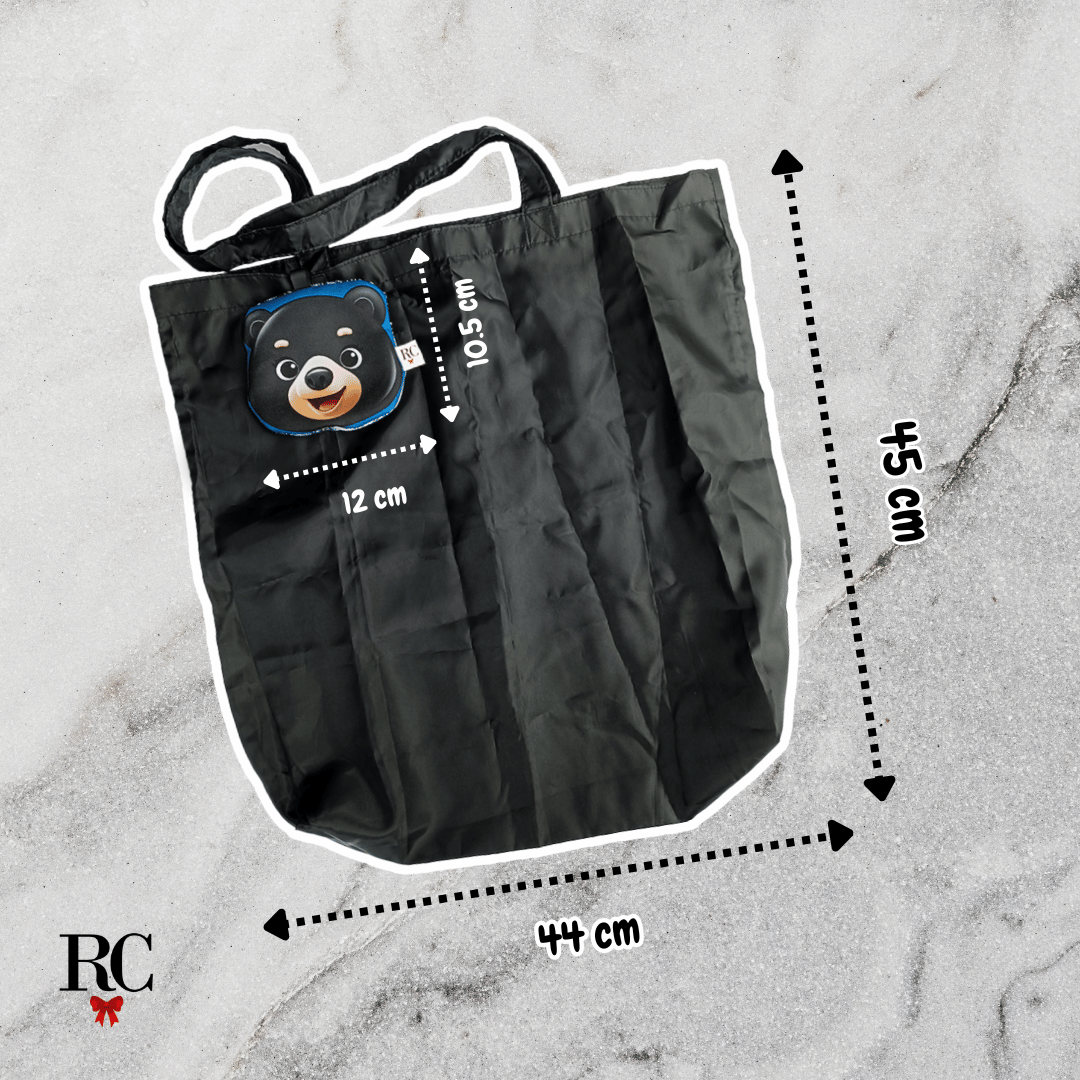 VM2026 Series: Pocketful of Malaysia Collection | Wira & Manja Foldable Tote Bag - Image 2