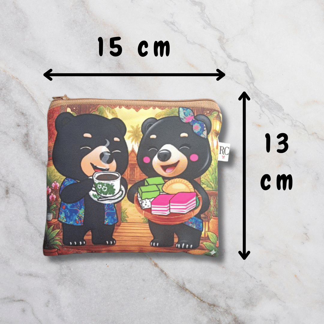 VM2026 Series: Pocketful of Malaysia Collection | Wira & Manja with Kopitiam Zipper Pouch - Image 2